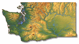 Washington Map - StateLawyers.com